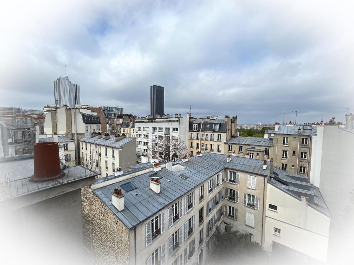 Hotel Montparnasse Daguerre Parigi Esterno foto