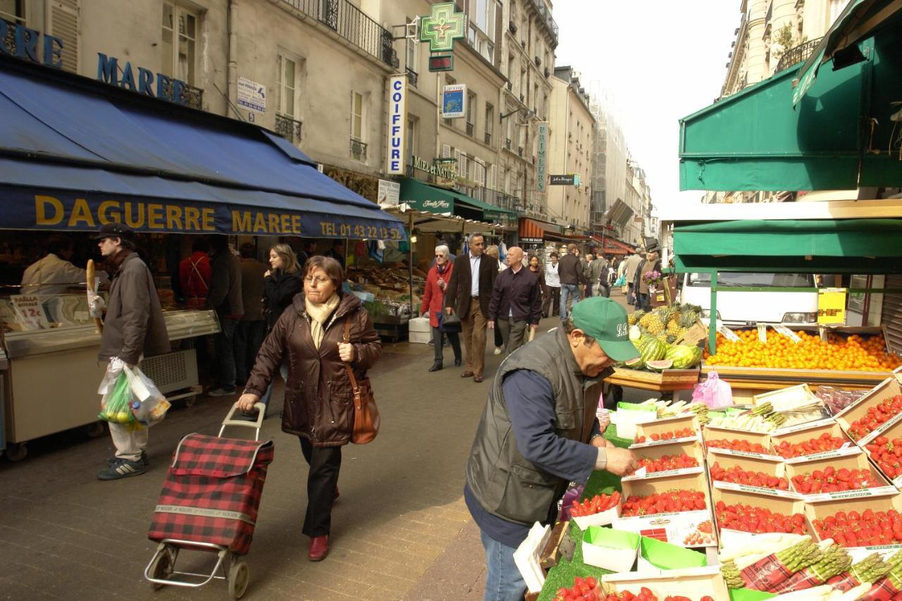 Hotel Montparnasse Daguerre Parigi Esterno foto